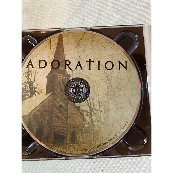 Adoration David Nevue Solos Piano Hymns CD EUC - Picture 3 of 5